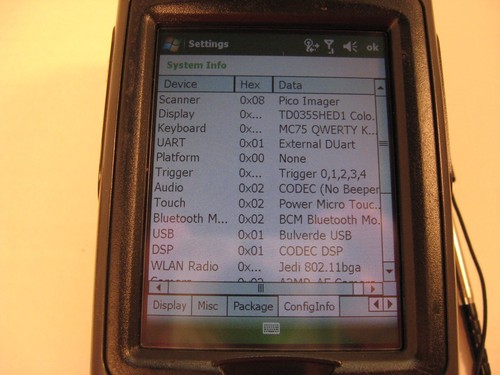 SYMBOL MOTOROLA MC7598-PZFSKQWA9WR 2D BARCODE *VERIZON CELLULAR QWERTY CLEAN ESN - 第 5/12 張圖片