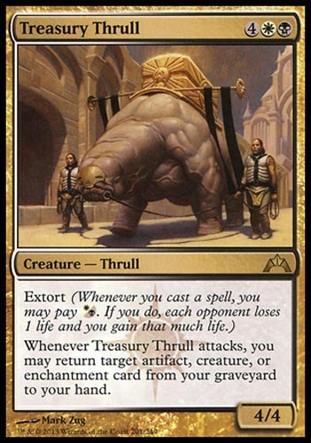 1x Treasury Thrull Gatecrash MtG Magic Gold Rare 1 x1 Card Cards - Picture 1 of 1