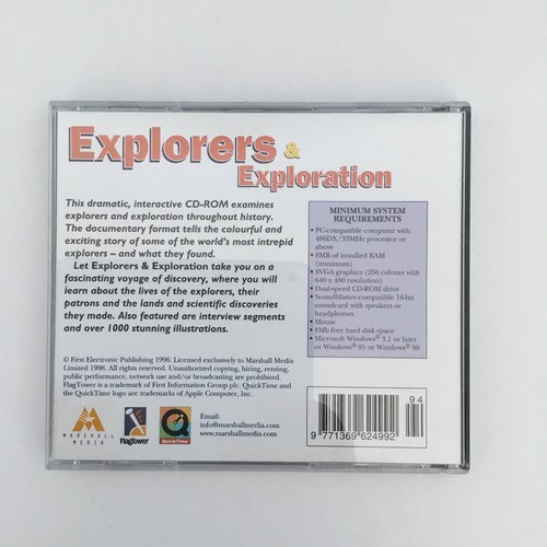 Explorers & Exploration [PC CD-ROM] for Windows 95/98 - Picture 2 of 2