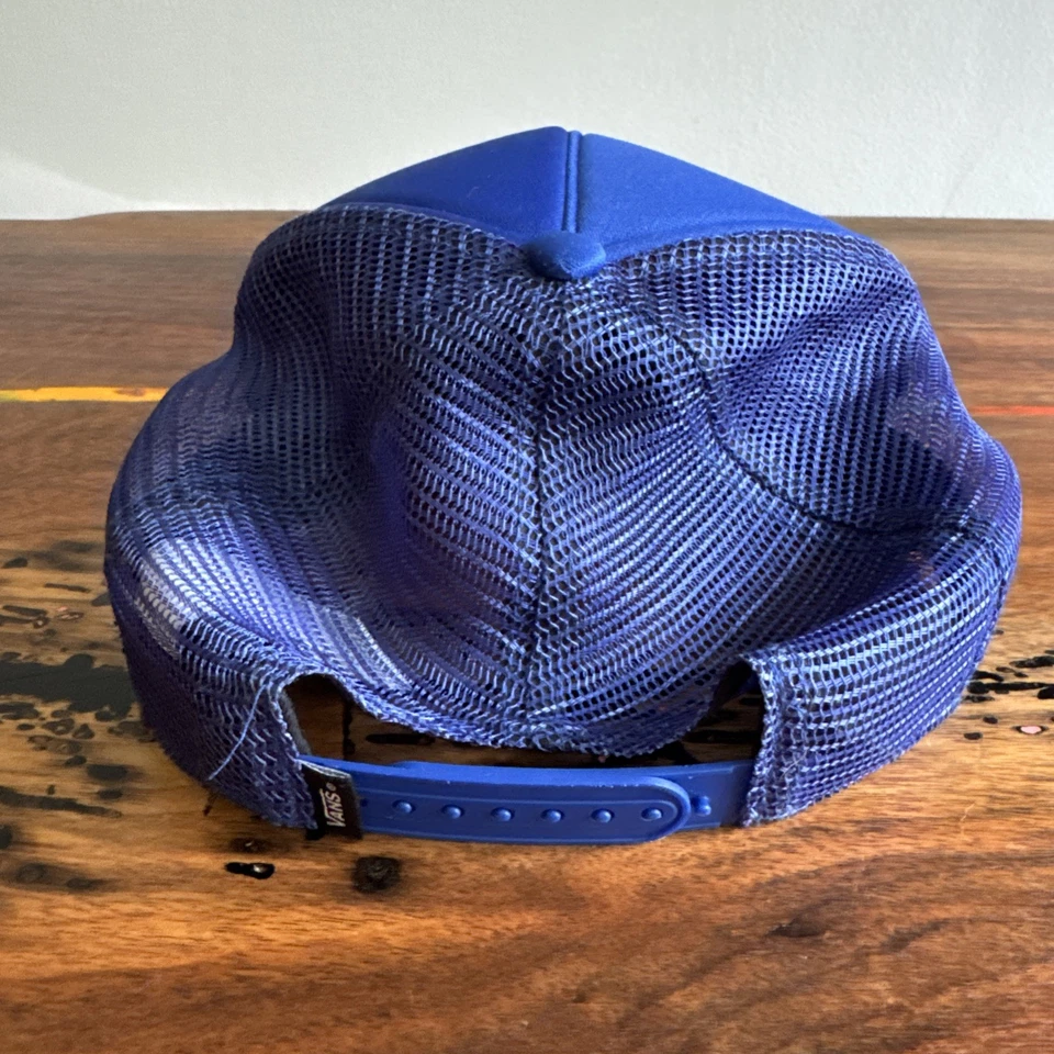 Raro Agotado Vans Have A Day Trucker Snapback Azul/Blanco - Gorra Unisex Foto 3 de 4