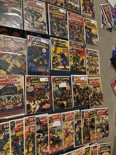 Sgt. Fury and his Howling Commandos Lot 65 Silber Bronzezeit Marvel Comics - Bild 3 von 10