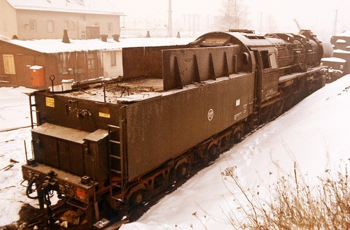 4 original Dias 50 3650+3698 DR/ Zwickau 1987
