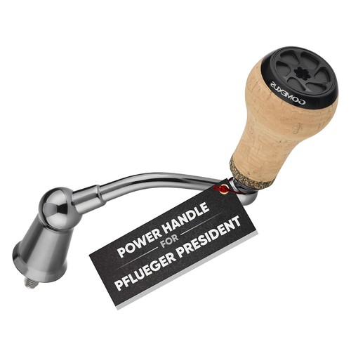 Power Handle for Pflueger President 25 30 Spinning Reel Cork Version - Picture 6 of 6