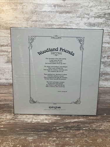 Springbok Puzzle WOODLAND FRIENDS circolare 500+ pezzi completo PZL6518 vintage anni 80 - Foto 3 di 6