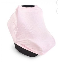 Baby Car Seat Canopy Cover Yoga Sprout Pink Grocery Nursing Child Newborn NEW