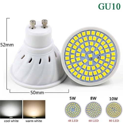 E27 E14 LED Bulb MR16 GU10 5W 8W 10W Spots Light Energy Saving Downlight 220V - Picture 12 of 14