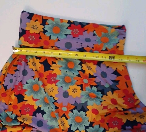 Damen-Maxirock LuLaRoe mehrfarbig Blumendruck Größe XXS ~ lesen - Bild 7 von 7