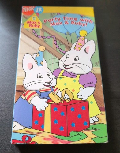 PARTY TIME WITH MAX & RUBY VHS TAPE 2006  NICK JR - Picture 1 of 4