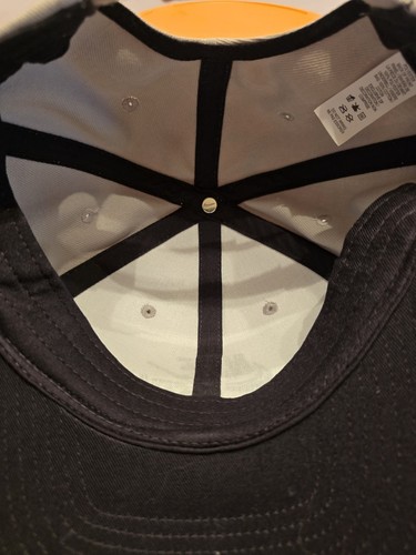 NIKE BSBL Embroidered Reverse Logo Dri-Fit Baseball Hat Gray/Black Youth NWOT - Picture 3 of 10