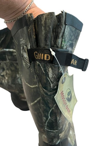 Mossy Oak Boot Guide Gear Mens 12 Camo Mid Calf Mudder Water Proof Ortholite NEW - Picture 5 of 9
