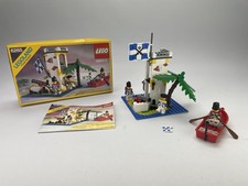 LEGO Pirates SABRE ISLAND 6265 Vintage 1989 99.9% COMPLETE Instructions & BOX