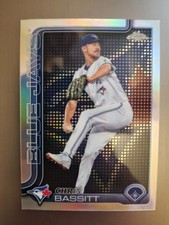 2025 Topps Chrome - Chris Bassitt #184 Light Board logo Refractor - lightboard