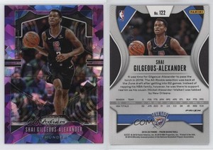2019-20 Panini Prizm Purple Ice Prizm /149 Shai Gilgeous-Alexander #122