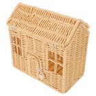 Basket with Handle Candy Storage Handmade Woven Baby Shower Decoration