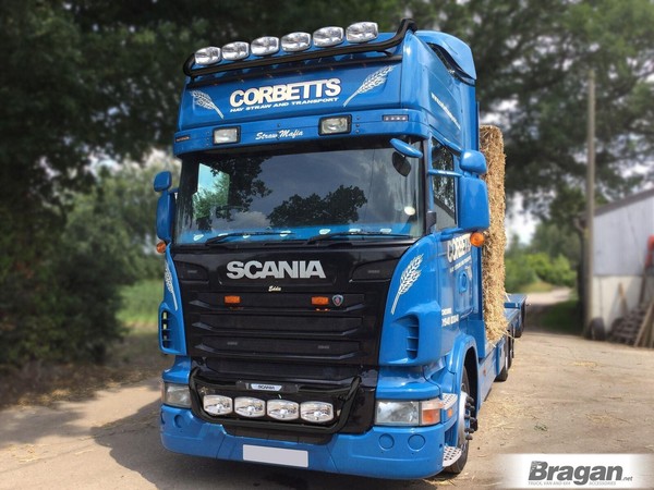 DachträGer + LED Spot X6 + LeuchttüRme FüR Scania Pgr Serie Vor 2009 Topline --image