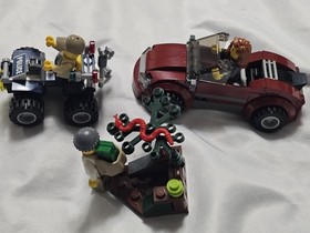 Lego City Complete Sets!  60048, 60017, 60007, 60055, 60082, 60065 With Minifigs