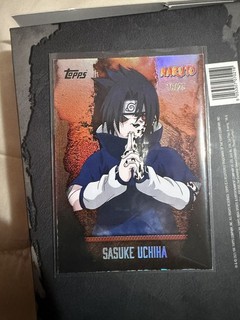 2025 Topps Naruto Sasuke Uchiha Naranja Paralelo 16/25