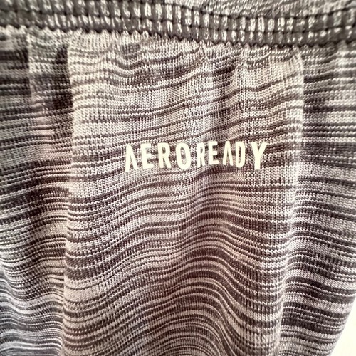 Adidas Herren AEROREADY grau Space Dye Athletik Fitness Laufshorts Größe Small - Bild 4 von 8