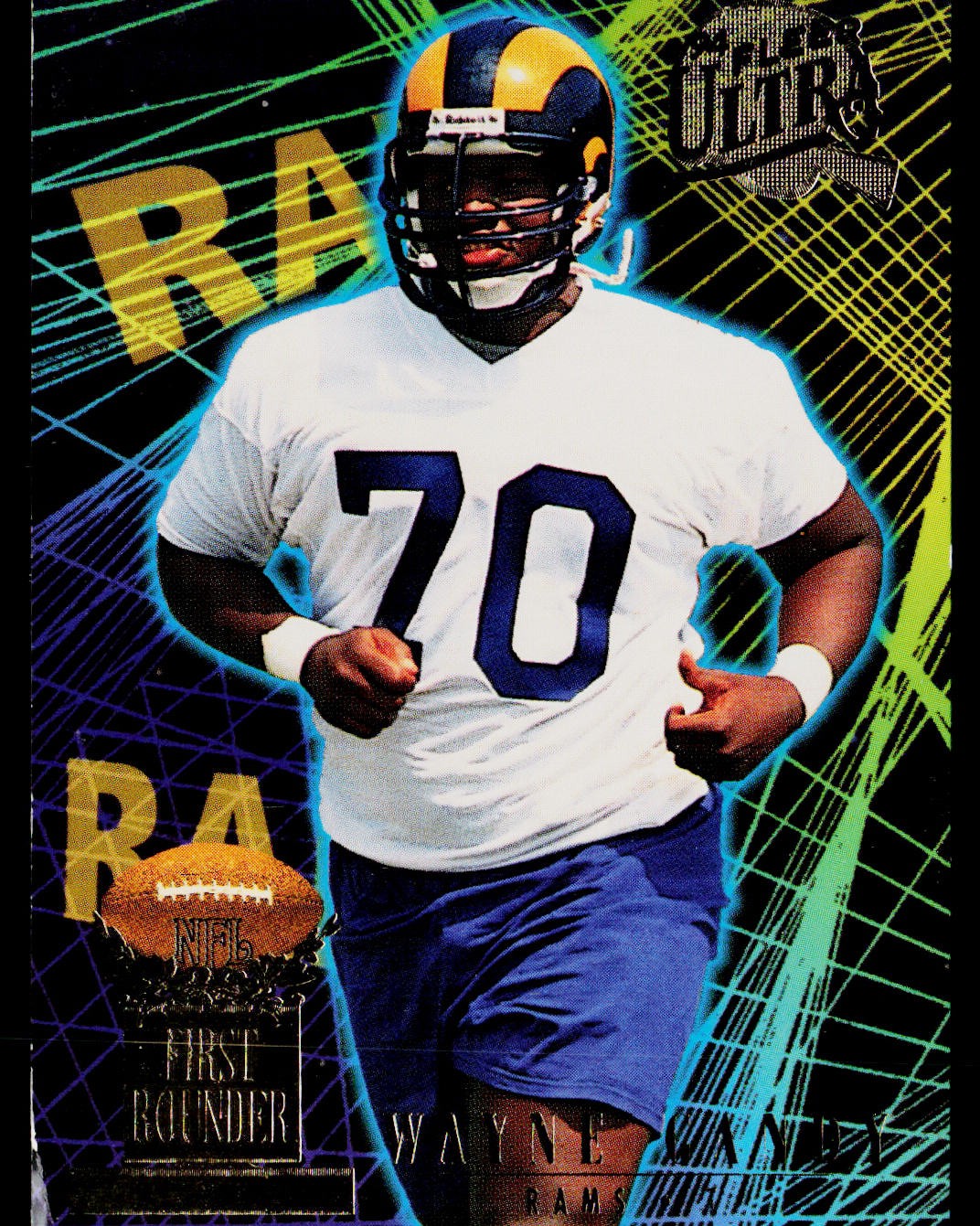 1994 Ultra #7 Wayne Gandy First Rounders
