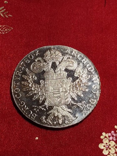 Austro-Hungary 1780 Coin.Maria Theresa, Silver bullion Dollar 💰 - Picture 2 of 3