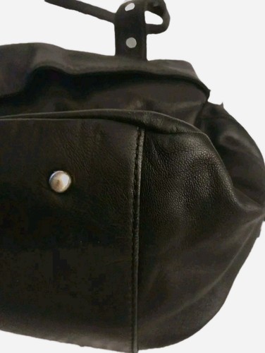 Botkier Handtasche Geldbeutel Damen schwarz Leder Quasten Umhängetasche Nieten weich *Mängel* - Bild 13 von 22