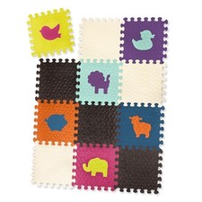 B. toys B. Play Animal Floor Mat 12 Interlocking BX2026Z - Colorful Play Space