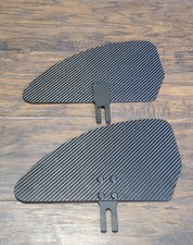 Tilite Wheelchair  Large Panel Carbon Fiber  Side Guards Pair (left and right)
