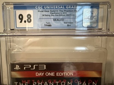 Konami Metal Gear Solid V: The Phantom Pain Day One Ed PS3 2015, A++ Sealed