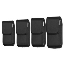 Vertical Cell Phone Belt Clip Holster Pouch Buckle Wallet Card Holder Case Cover