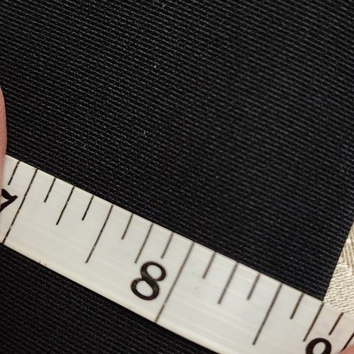 RUTH & SALTZ Clutch Vintage 70er schwarz groß Taft - Bild 6 von 13