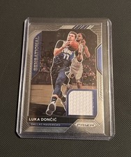 Luka Doncic 2020-21 Panini Prizm SENSATIONAL SWATCHES GU Game Worn Patch SSW-LUK