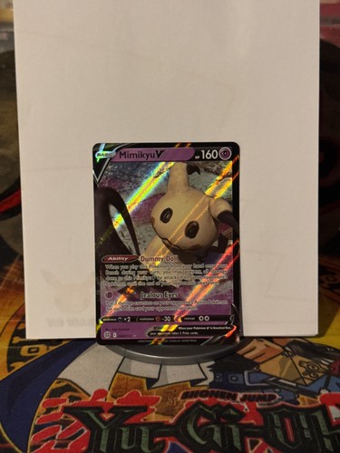 Mimikyu V SWSH09: Brilliant Stars 068/172 NM Pokemon Fast Ship