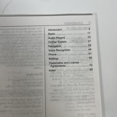 2019 Chevrolet Infotainment System Navigation Owners Manual - Colorado Equinox - Picture 4 of 4