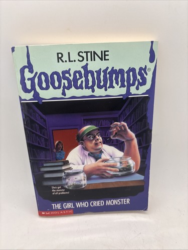 1993 R.L. Stine The Girl Who Cried Monster Goosebumps Book 1st Print/ Edition - Picture 1 of 2