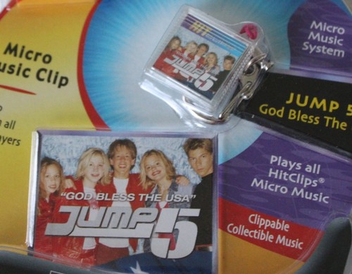 Hit Clips Jump 5 God Bless The USA Micro Clip de Música Tigre NUEVO - Imagen 2 de 3