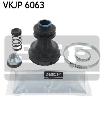 CV JOINT BOOT KIT PAIR TRANSMISSION END FRONT RIGHT SKF VKJP 6063 2PCS P NEW - Picture 2 of 4