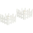 2pcs Gartenholz Zaun Hof Zaun Outdoor Holzzaun langlebiger Garten Holzzaun