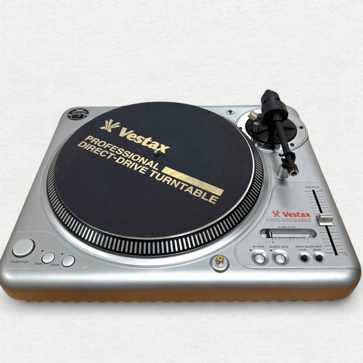 DJ機材 Vestax PDX-2000MKII PDX2000PMC-05ProIII Vestax PDX-2000 MkII Professional Direct Drive Turntable
