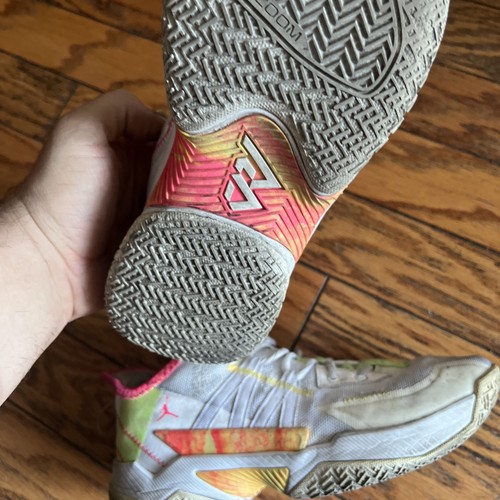 Jordan One Take 2 PF Summertime Men's Basketball Shoes  CW2458 163 Size 8.5 - Picture 4 of 9