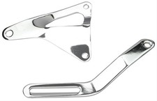 Trans-Dapt Alternator Bracket Steel Chrome Cylinder Head Mount Ford 289/302 Kit