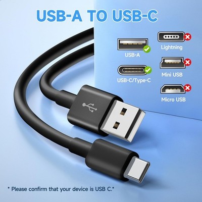 3m USB Typ C Schnell Ladegerät Sync Kabel Leitung für Samsung S25 S26 S24 S23 S22 Ultra