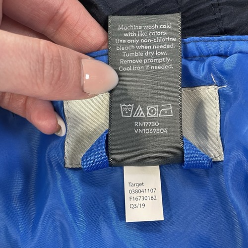 Champion Youth Large Snow Bib Overalls Navy Blue Ski Pants 12-14 Reinforced knee - Picture 5 of 13