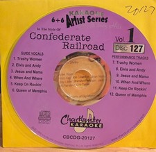 20127 CONFEDERATE RAILROAD CHARTBUSTER KARAOKE CDG LOT TENN