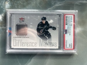 2005-06 Fleer ultra Alexander ovechkin Dm9 Rookie Psa 9 Mint RC