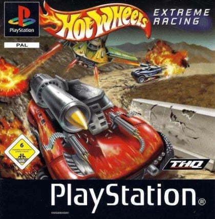 Hot Wheels Extreme Racing - PS One - Picture 1 of 2