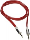 Poppstar câble jack 3,5 mm audio mâle à l'extension femelle câble rouge de 1m or
