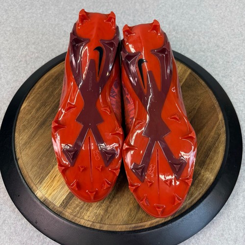 Nike Alpha Menace Elite 4 Men's Size 11 Football Cleats NRG Red Orange Bengals - Picture 6 of 7