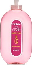Method Floor Cleaner 739ml – Wild Rhubarb, Plant-Based, Non-Toxic Formula 8.17 per litre