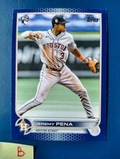 2022 Topps Update Royal BLUE Jeremy Pena #US253 Houston Astros Rookie RC