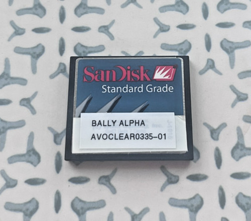 BALLY ALPHA CF CLEAR CARD 335 AVOCLEAR0335-01